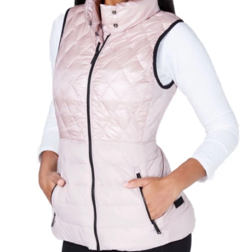 Pink Calvin Klein Puffer Vest
